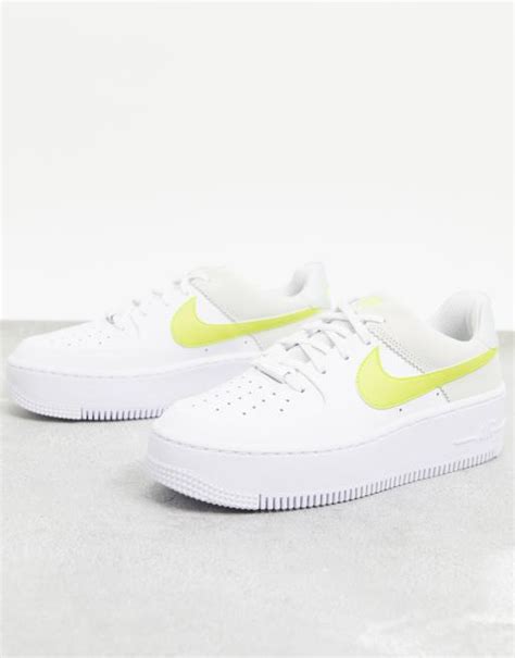 nike air force 1 met geel|air force 1 shoes for sale.